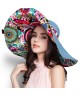 Pfau Mode-Design Sonnenhut Faltbar Sommer Hüte Frauen UV Schutz Hut Mütze