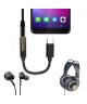 Typ-C auf 3,5 mm Kopfhörer-Kabel-Adapter USB-Typ-C-Stecker auf AUX Audio-Buchse für Google Pixel 2 XL HTC U11 Moto Etc.