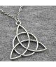 Triquetra Tri Symbol Anhänger Halskette Schmuck Mythologie handgemachte 28mm