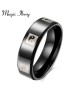 Ying Yang Titan Schmuck Herren Ringe 316L Edelstahl Ring Für Männer Frauen Modeschmuck